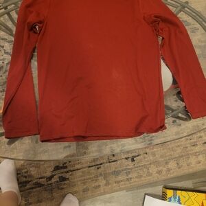 Wonder Nation Red Long Sleeve Tee